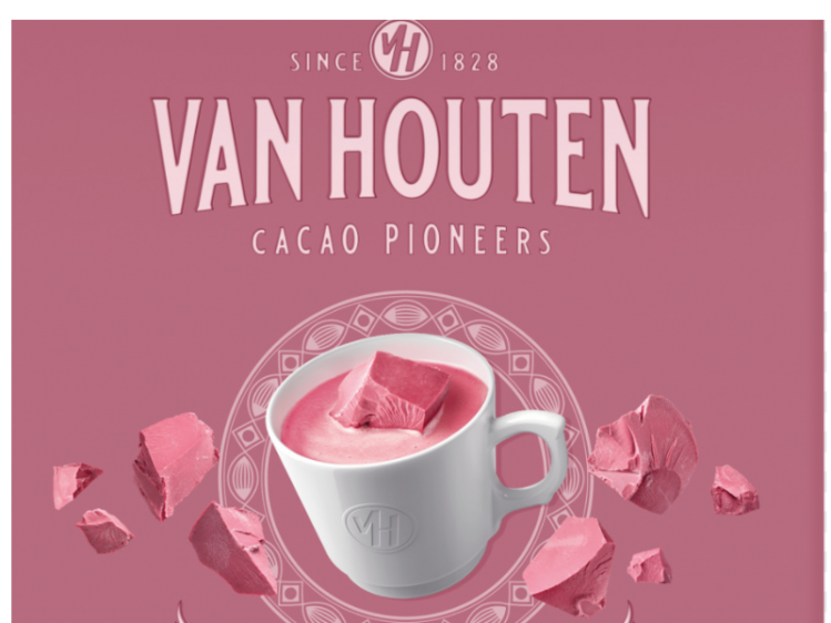 深入了解Van Houten的新紅寶石巧克力粉-聽