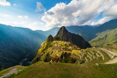 秘魯超過Macchu比丘,它的目標是高可可植物、珍貴的巧克力世界。圖片:蓋蒂圖片社/ fbxx”></span><span class=